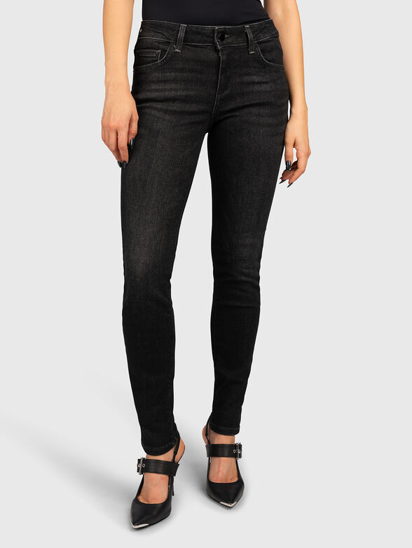 ANNETTE jeans with logo accent - 1