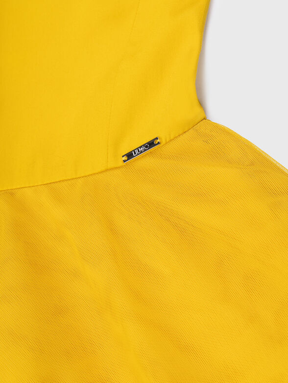 Yellow tulle dress - 3