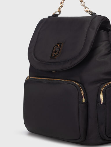 Backpack with golden elements - 3