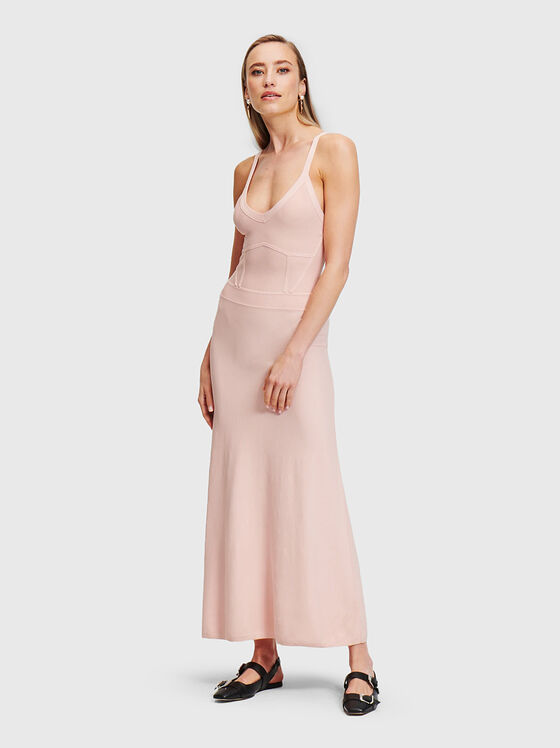Rochie tricotată fără mâneci - 1