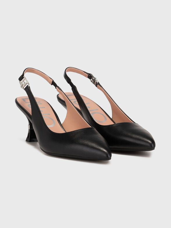 GAIA 11 black heeled shoes - 2