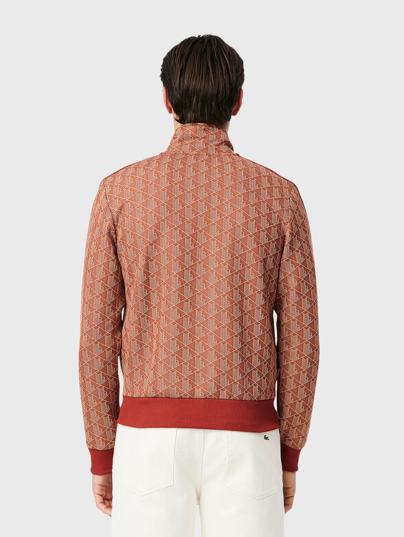Sweatshirt with monogram print - 3