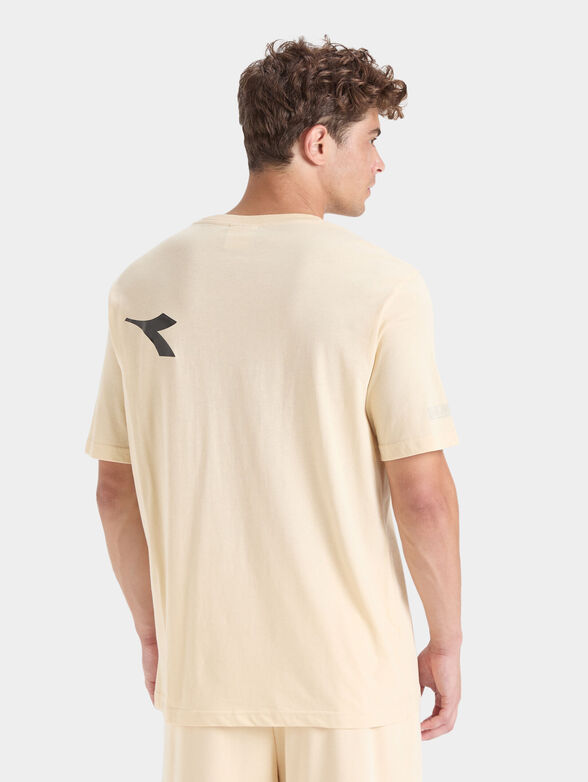 Cotton T-shirt with logo print - 2