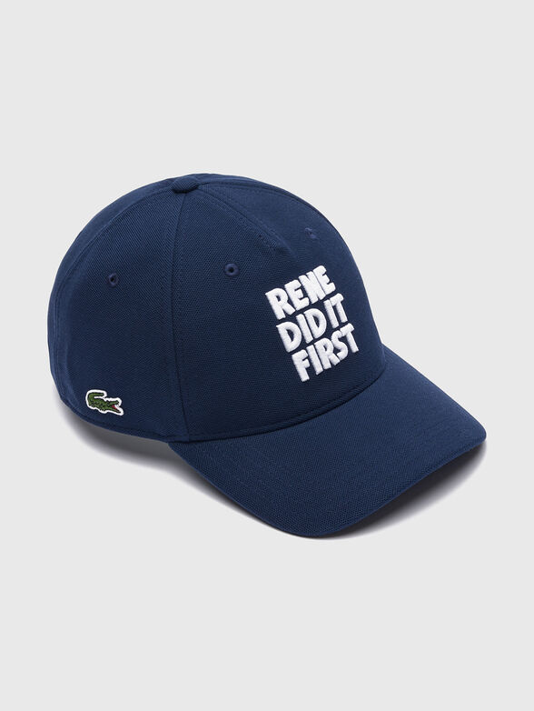 Unisex hat with contrast embroidery - 3