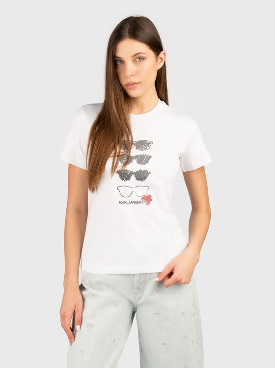 Tricou cu decolteu oval - 1