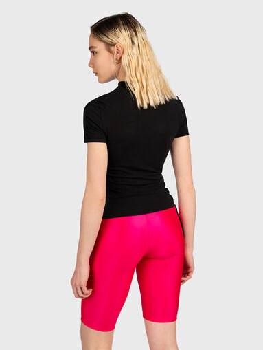 T-shirt with laces and logo print - 3