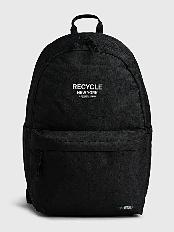 VINTAGE MONTANA black textile backpack  - 1