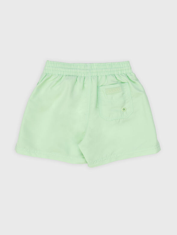 Beach shorts in green - 2