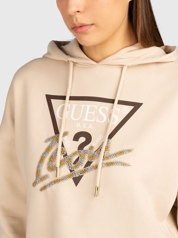 ICON sweatshirt with beads - 4