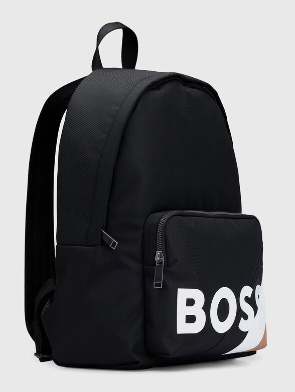 Backpack with contrasting logo  - 5