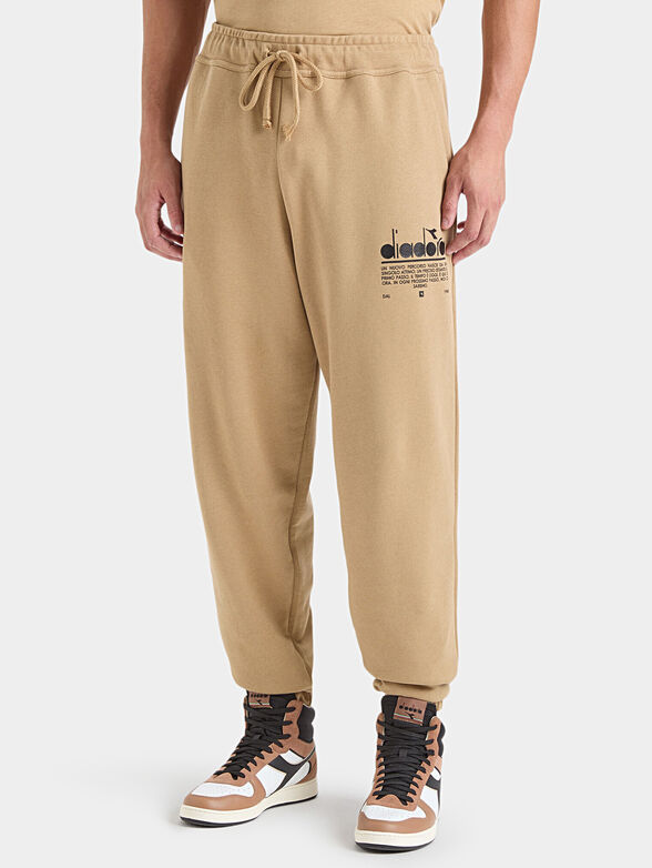 MANIFESTO cotton sports pants - 1