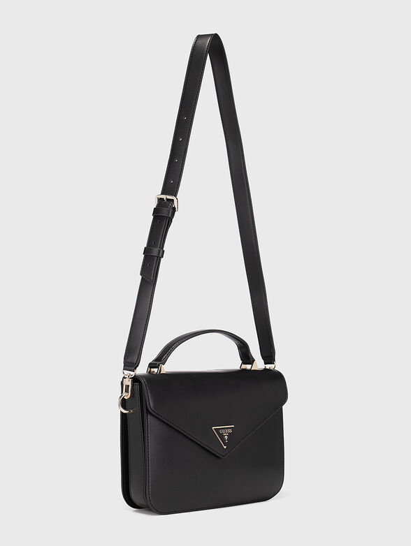 CORINA black bag with logo accent - 2