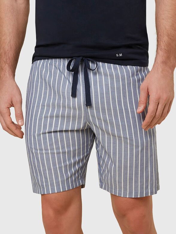 DAILY PAJAMAS striped print pyjama bottoms - 1