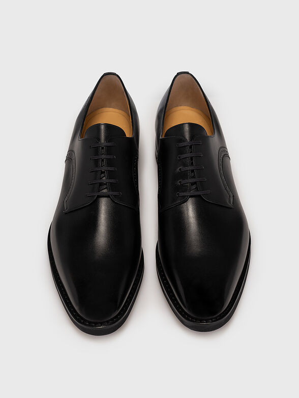 SCRIVANI leather derby shoes - 6