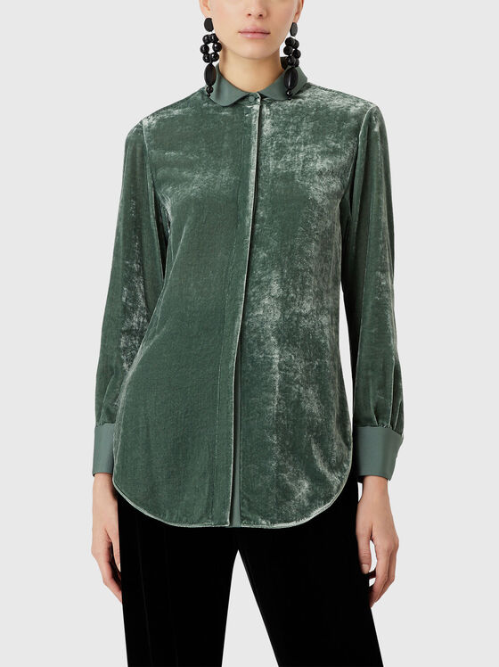 Velvet shirt - 1
