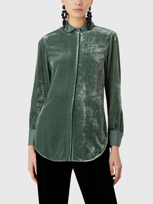 Velvet shirt - 1