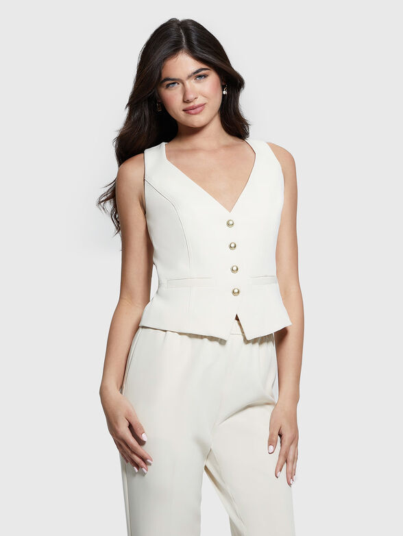 FATIMA slim fit vest - 1