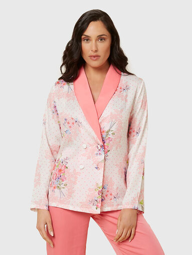 DAPHNE two-piece pyjamas with buttons  - 4