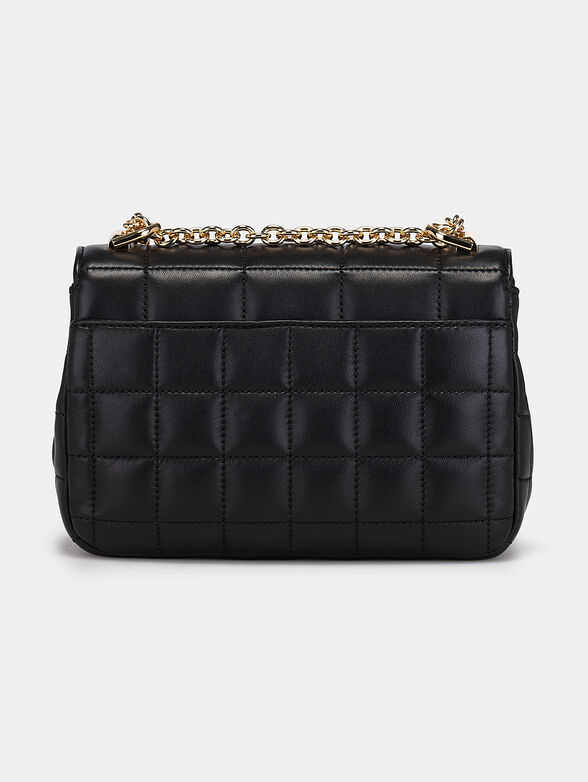 Black crossbody bag with quilted effect - 3