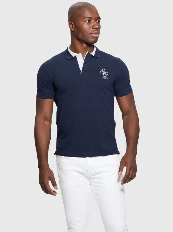 Tricou polo LYLE cu logo brodat - 1