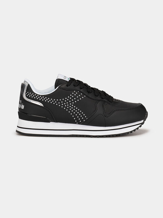 Pantofi sport negri OLYMPIA PLATFORM FIREFLY - 1