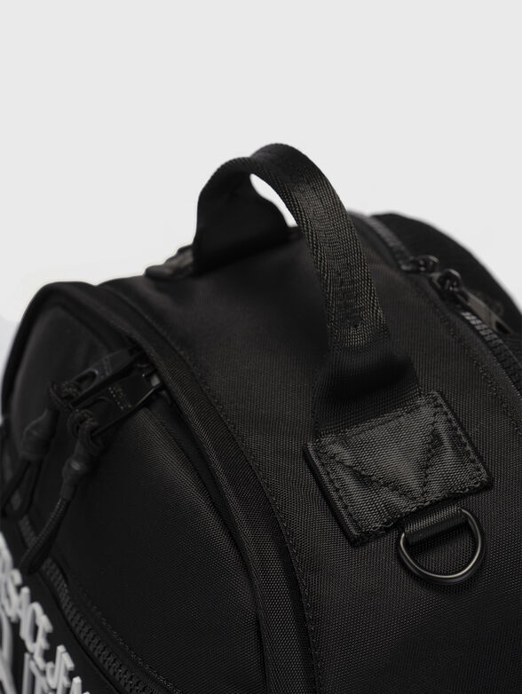 Textile backpack with embossed logo - 4
