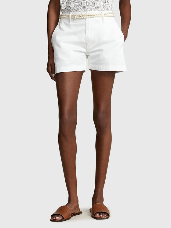White chino shorts - 1