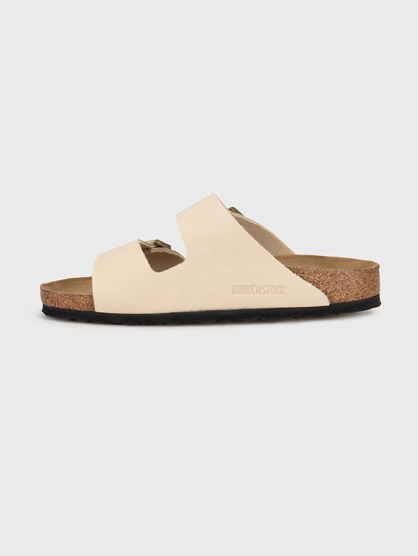 ARIZONA slippers in ecru color - 4