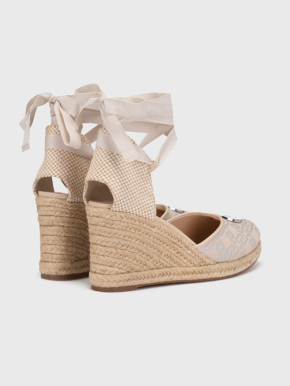 DAMITA 04 espadrilles with logo print - 3