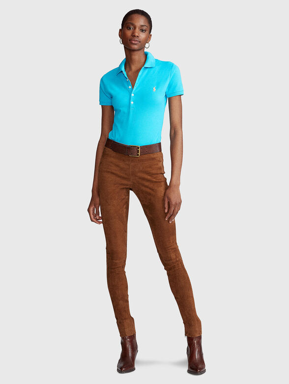 JULIE turquoise Polo-shirt - 2