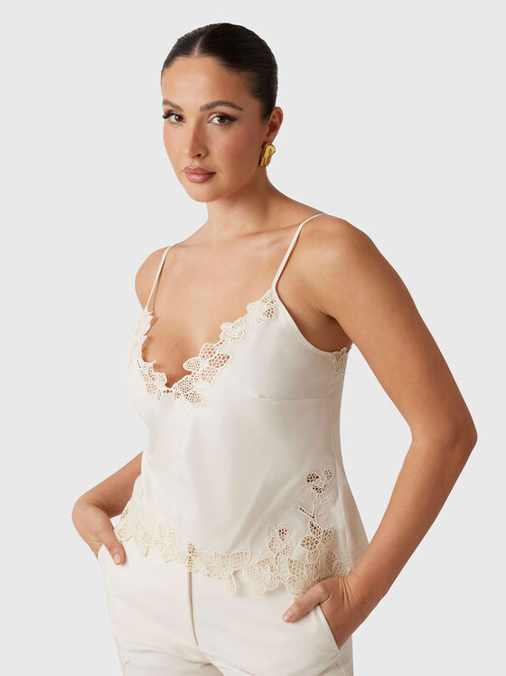 Top BROOKE în dantelă - 1
