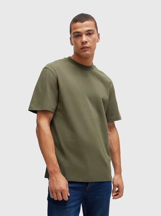 Tricou verde DAPOLINO cu logo - 1