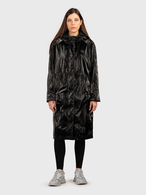 Trench FANTON cu logo imprimat cu accent - 1