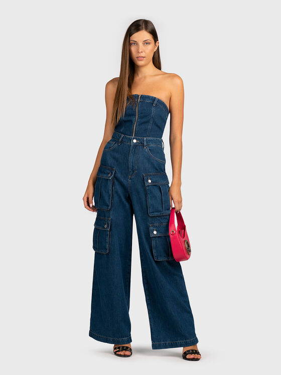 Salopetă din denim - 1
