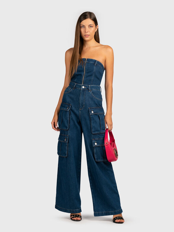 Denim jumpsuit - 1