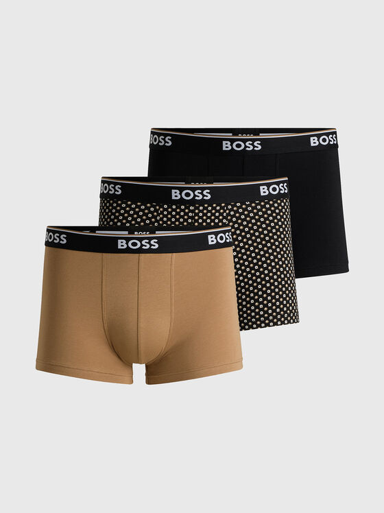 Set de trei boxeri cu logo - 1