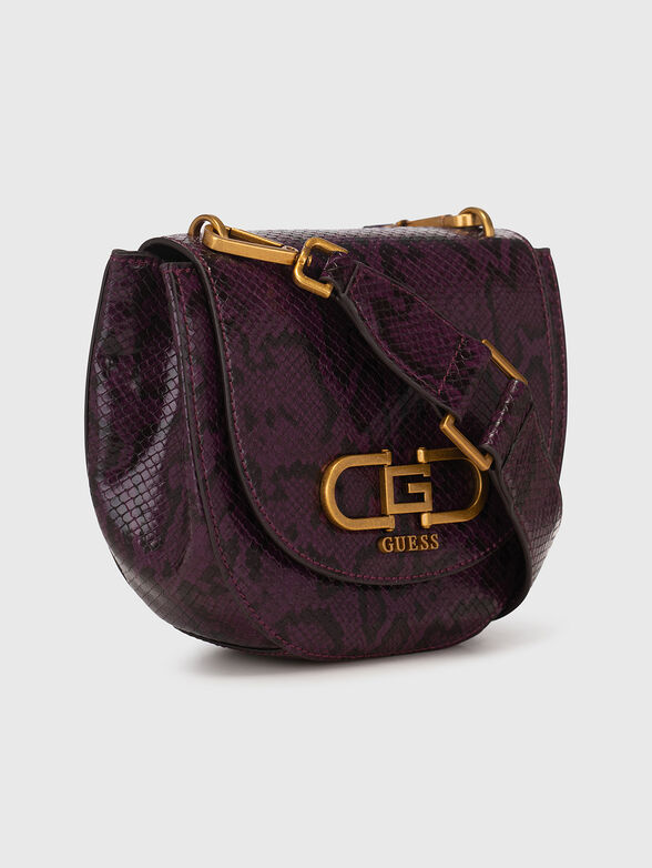 Crossbody bag with animal print - 4
