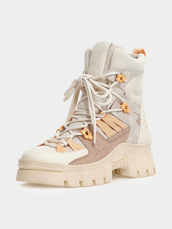 HALER boots with 4G logo - 2