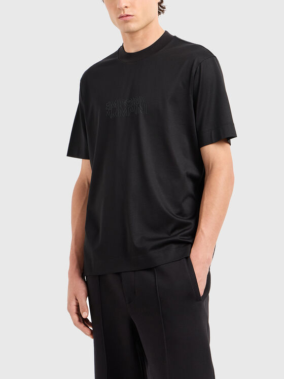 Tricou cu detaliu logo - 1