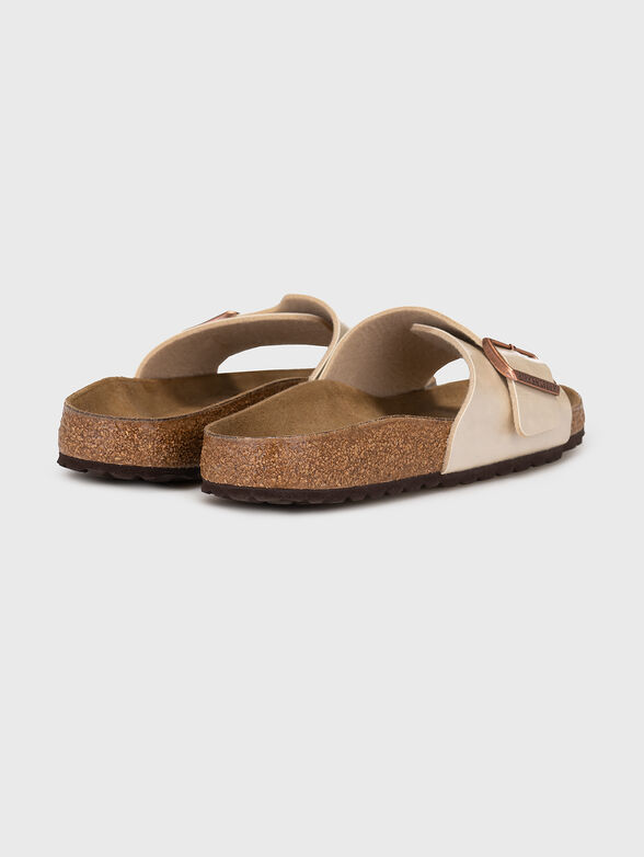 CATALINA slippers in pearl white color - 3