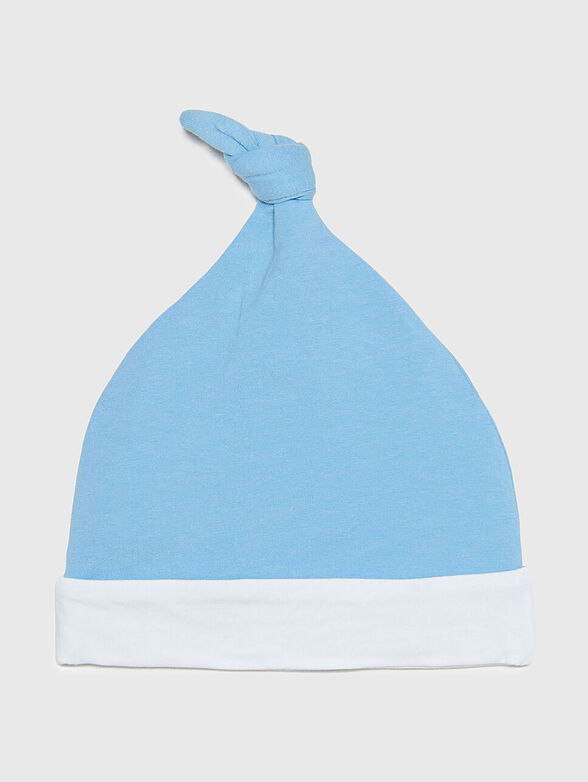 FRIL blue hat with logo accent - 2