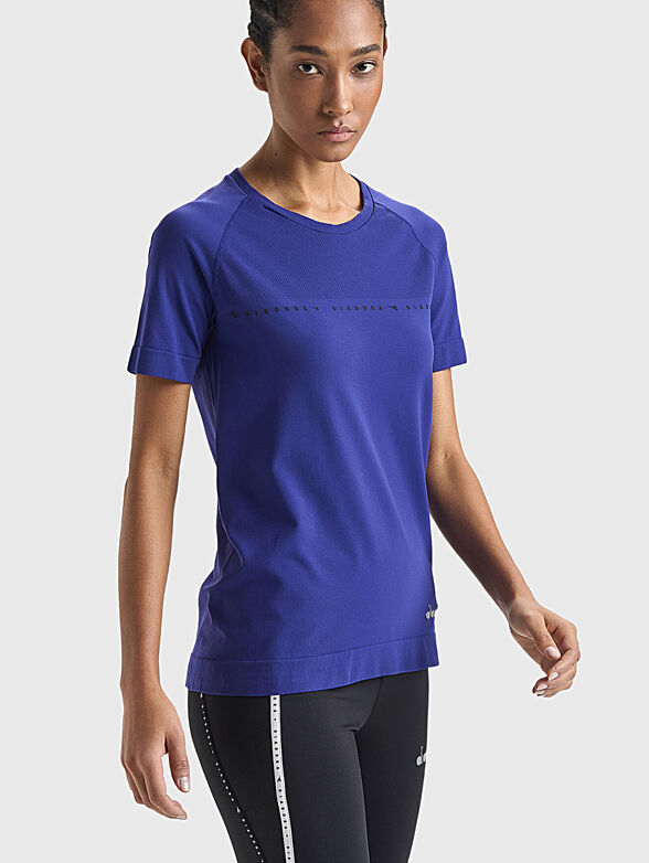 Dark blue sports T-shirt - 2