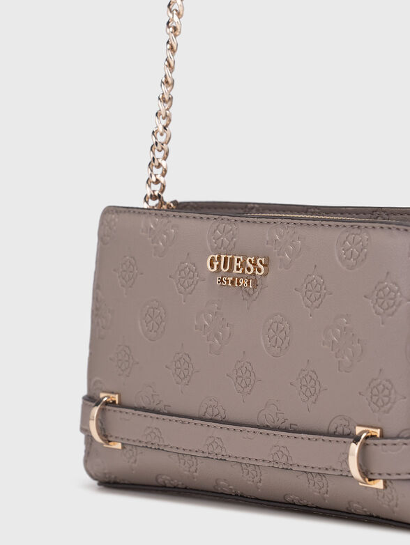 ZARELA crossbody bag with monogram logo print - 5
