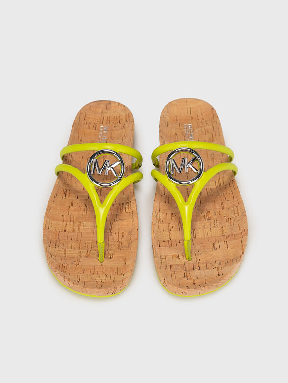 HAMPTON black leather sandals - 6