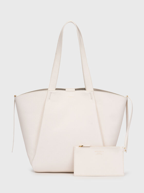 Leather bag with small purse - 1