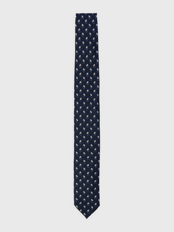 Tie of wool and silk - 1