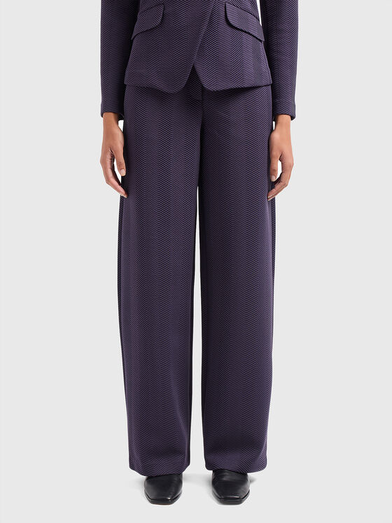 Dark blue trousers - 1