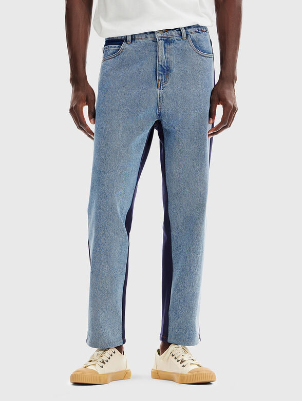 Combinated jeans with soft cotton  - 1
