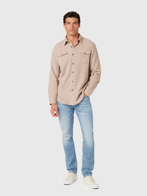 COLLINS viscose blend shirt - 2