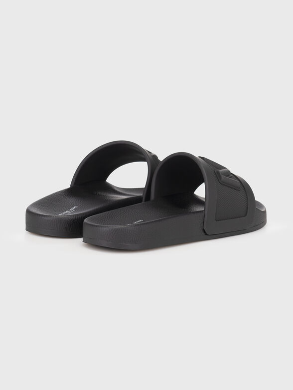 JAKE black beach slippers - 3